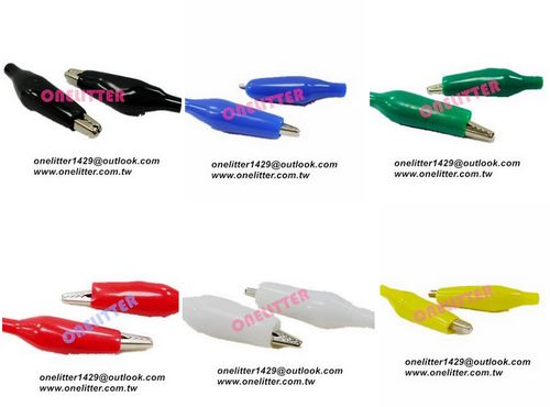 3002W  中夾子(白)-2入